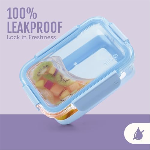 Duraglass Refresh 3.4 Cup Meal Prep Containers, 10 Pc, Everest