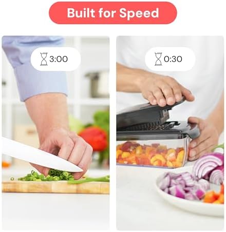 Pro Original Vegetable Chopper, 2-in-1 Onion Dicer & Kitchen Gift