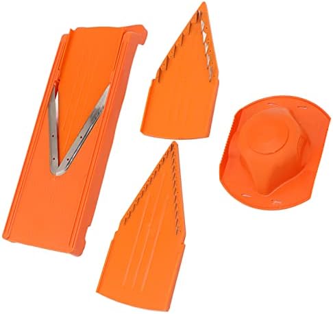 V Shape Blade Mandoline Cutter, Adjustable Mandoline Food Slicer, Food Slicer for Kitchen, Slicer Vegetable Cutter, Manual Mandoline Food Slicer for Cutting Fruits Vegetables - Image 7