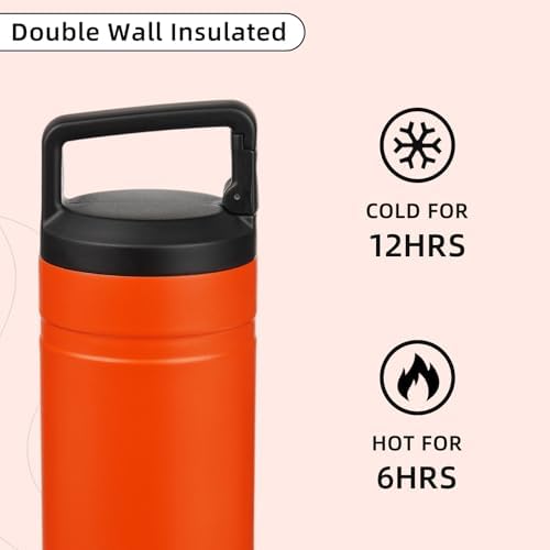 BJPKPK 20 oz Insulated Travel Water Bottle, Coffee Tumbler Stainless Steel - Image 5