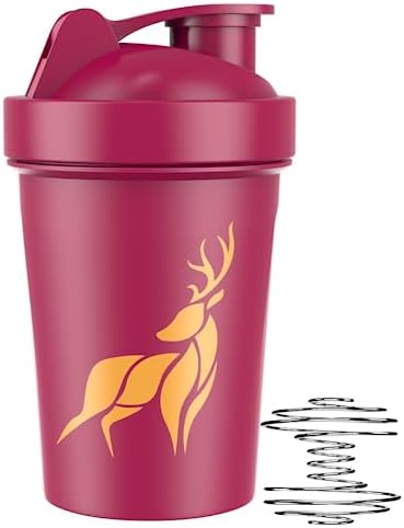 5 PACK Protein Shaker Bottles for Protein Mixes -20 OZ- Dishwasher Safe Shaker Cups for Protein Shakes - Shaker Cup for Blender Protein Shaker Bottle for Shakes Protein Shake Blender