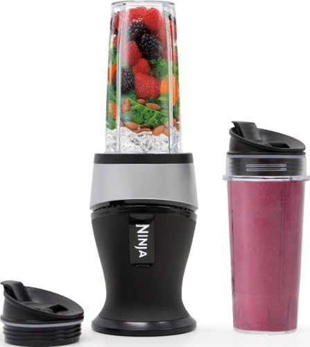 Ninja Fit Compact Personal Blender, 700W, (2) 16oz Cups, QB3001SS by Unknown