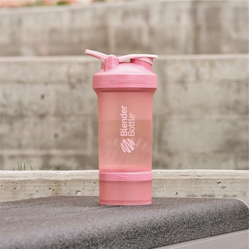 ProStak Plastic Pill Organizer and Storage 22 oz Rose Pink