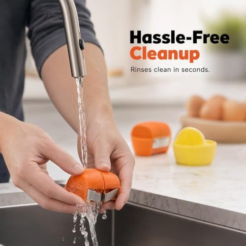 3Pcs Egg Opener,Stainless Steel Egg Cracker Tool, Multifunctional Egg Shell Opener for Raw & Hard-Boiled Eggs, Handheld Kitchen Gadget for Easy Peeling & Separating - Image 6