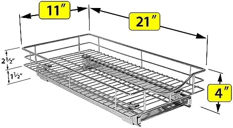 Pull Out Cabinet Organizer, Kitchen Slide Out Drawer
