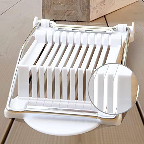 Slicer, Multipurpose Luncheon Meat Slicer with Stainless Steel Wire Cuts 11 Slicers for Banana, Egg, Cheese, Soft Food and Ham