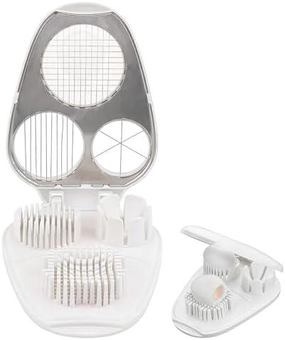 Egg Slicer for Hard Boiled Eggs, Egg Cutter & Dicer for Salad Prep by Unknown