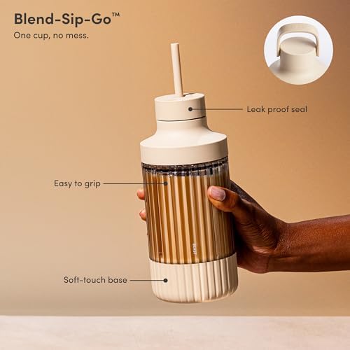Beast Mini Blender Plus, Countertop Blender, Sand, 600W - Image 6