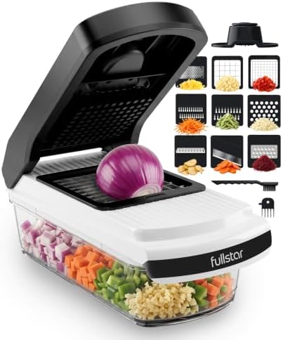 Fullstar Pro Core Vegetable Chopper & Mandoline Slicer, 9-in-1 Kitchen Tool by fullstar
