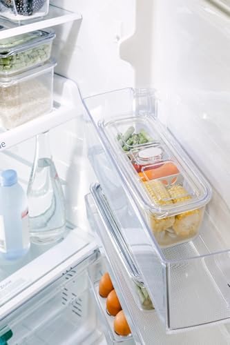 Latchlok Click 6.2 Cup Food Storage Container with Raiser & Divider, Oat