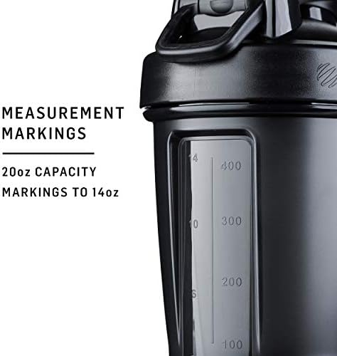 Classic V2 Shaker Bottle, 20 oz, Pebble Grey, Stainless Steel - Protein Shakes and Pre Workout