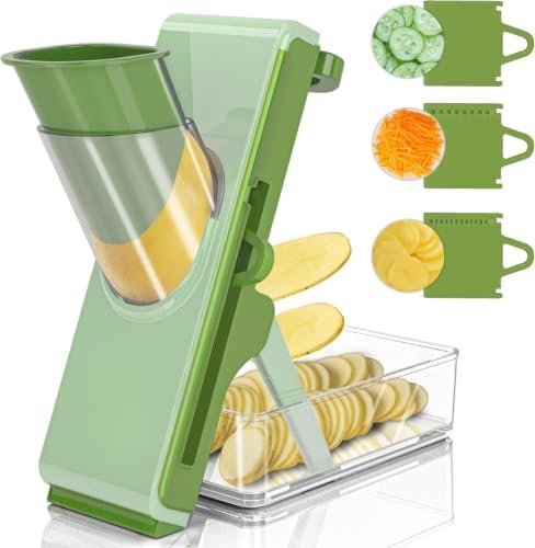 Mandoline Slicer for Kitch,Bigger Size,Adjustable Vegetable Slicer by kitchen