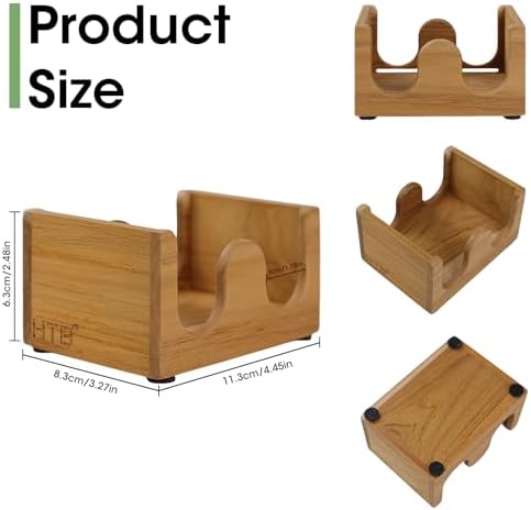 Sponge Holder for Kitchen Sink Teak Wood,Self Draining