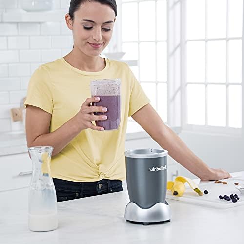 nutribullet Personal Blender, Shakes, Smoothies, Food Prep, and Frozen Blending, 24 Ounces, 700 Peak Watt, Gray - Image 4