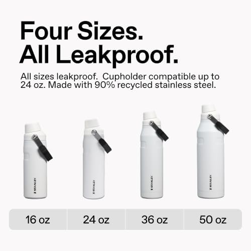 STANLEY IceFlow Fast Flow Bottle, 24 oz, Black