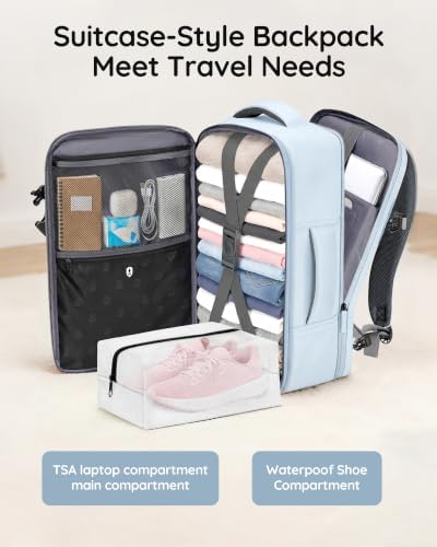 Taygeer Carry On Backpack, College Backpack with 15.6inch Laptop for Women - Image 4