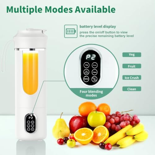 Portable Cordless Blender,Small Rechargeable Juicer - Image 4