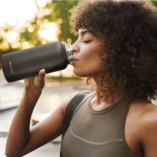 32oz Insulated Water Bottle for Sports, Keep Cold 24H