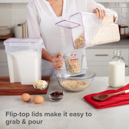 Airtight 2-Pack (22.8 Cup) Cereal Dispenser Storage Containers