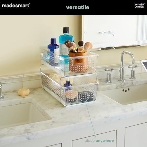 Premium Two Tier Organizer, Clear