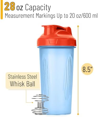 Mr. Pen- Shaker Bottles for Protein Mixes, 28 oz - Image 2