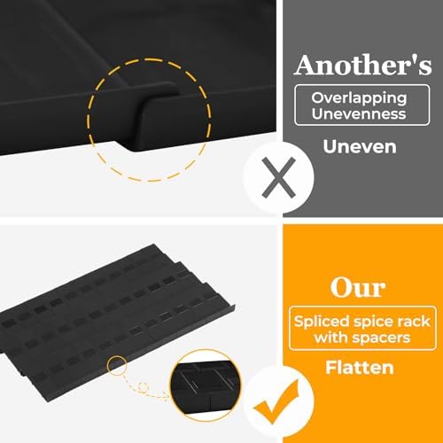 Spice Drawer Organizer Expandable 36 PCS