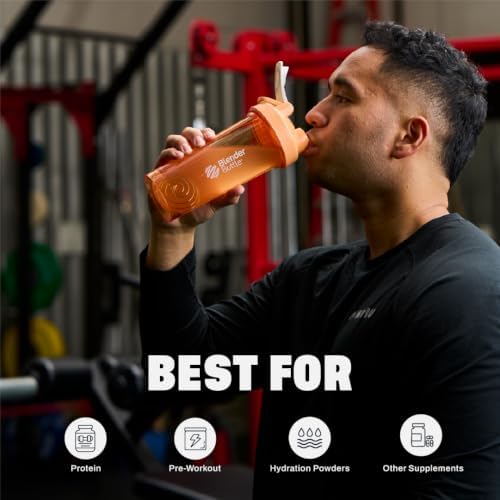 BlenderBottle ProSeries Tritan Shaker Bottle 28 oz Orange - Image 5
