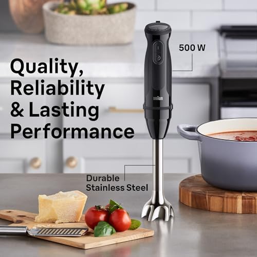 Braun MQ50001M Vario 21-Speed Hand Blender with TurboBoost, EasyClick, 500W - Image 5