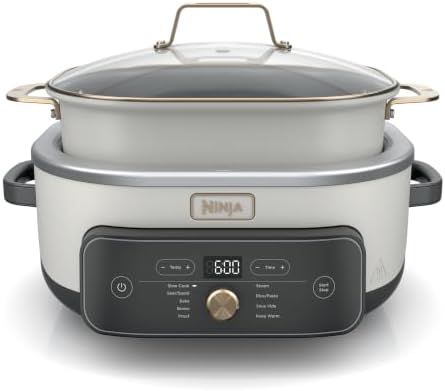 Ninja® PossibleCooker™ PRO Plus, 8.5-qt, Amazon Exclusive Bone & Champagne by Unknown