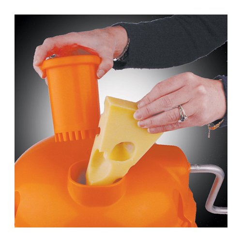 Dynamic CL003 Dynacube Commercial Vegetable Dicer, 1/4' x 1/4' Manual Tabletop Cuber, Orange