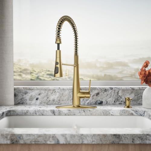 KOHLER Semi-Pro Kitchen Sink Faucet with Soap Dispenser