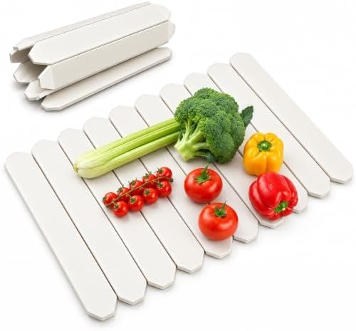 White Stone Drying Mat for Kitchen Counter, 24"×16", Dish Drying Mat