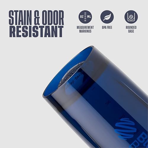 BlenderBottle Sport Flip Tritan Shaker Bottle 28 oz Blue - Image 4