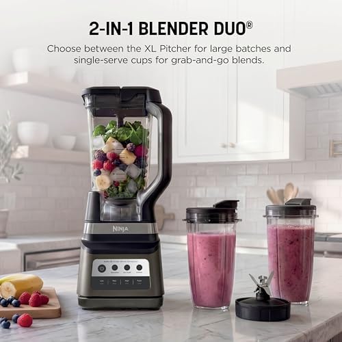 Ninja Professional Plus DUO Blender, 1400WP, Auto-iQ, 72oz, BN751SDBRN - Image 2