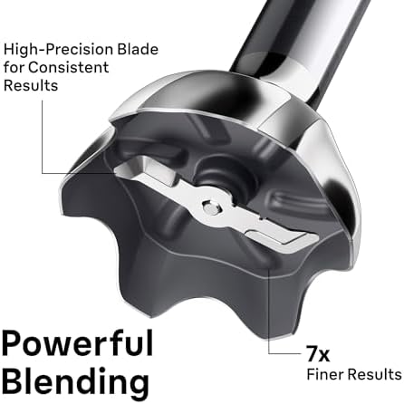 Braun MultiQuick 5 MQ515 Hand Blender, 500W, Dual Speed, Beaker & Whisk - Image 5