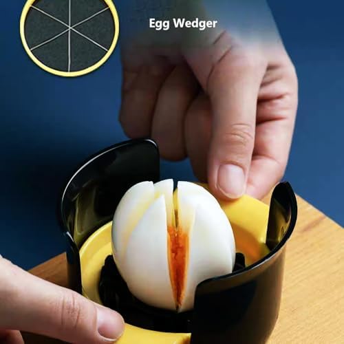 Egg Slicer Cutter Multi-functional Hard Boiled Egg Wedger - Image 5