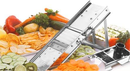 Bron Coucke - Stainless Steel Mandoline Slicer, Fries, Julienne & Waffle - Image 2