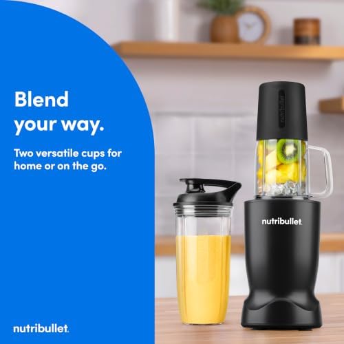 nutribullet® Turbo Tumbler Edition, Personal Blender, Black, NB30400AK - Image 2