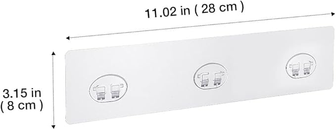 Bunoxea 4 Packs Spice Rack Adhesive Replacement, Strong Sticky Heavy-Duty Wall Adhesives Nail Free Transparent Adhesive Pad, Adhesives Hook for Spice Rack, Kitchen Racks, Bathroom Storage Shelves