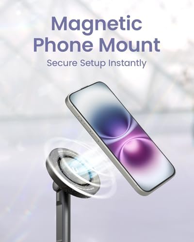 Magnetic Phone Tripod for iPhone, JustTap Tripod for MagSafe