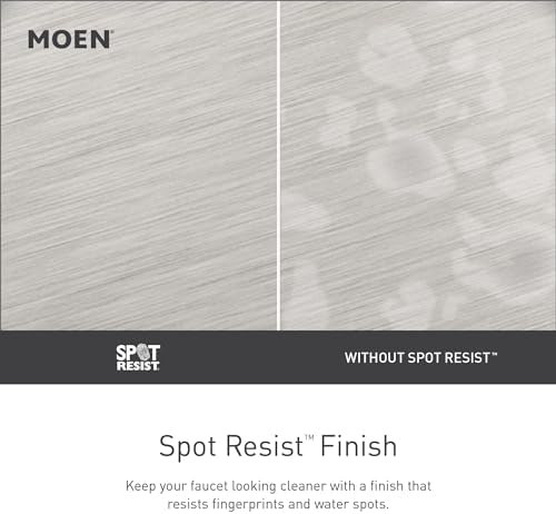 Moen Spot Resist Stainless Transitional Deck Mounted Kitchen Soap Dispenser with Above the Sink Refillable Bottle, S3946SRS