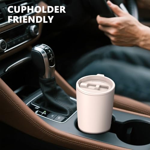 TILUCK 20 oz Insulated Coffee Tumbler with BPA-Free Lid - Image 4