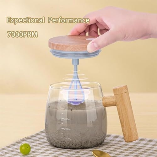 2024 New Electric High Speed Mixing Cup, 13.5oz Electric High Speed Mixing Waterproof Self Stirring Travel Coffee Mug, Electric High Speed Stirring Cup for Office/Travel/Home (2Pcs-Colored)
