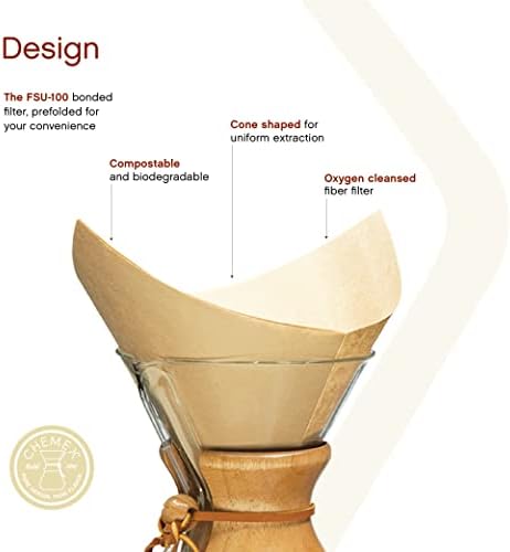 Unbleached, Pour Over FSU-100, 100ct