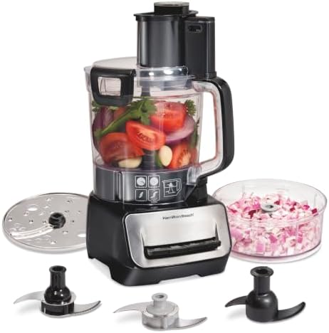 Stack & Snap 14 Cup Food Processor and Vegetable Chopper