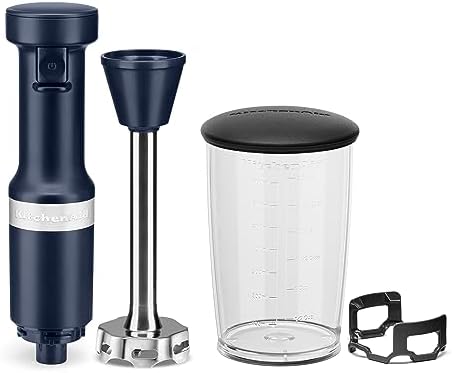 KitchenAid Variable Speed Corded Hand Blender, KHBV53, Ink Blue - Image 3