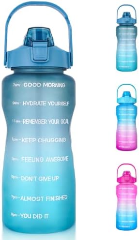 64oz Water Bottle with Time Marker