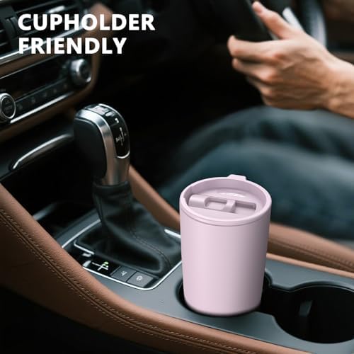 TILUCK 20 oz Insulated Coffee Tumbler with BPA-Free Lid - Image 4