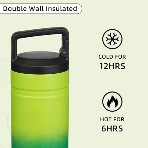 BJPKPK 20 oz Insulated Travel Water Bottle, Coffee Tumbler Stainless Steel - Image 5
