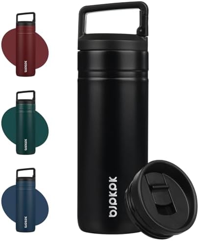 BJPKPK 20 oz Insulated Travel Water Bottle, Coffee Tumbler Stainless Steel by BJPKPK